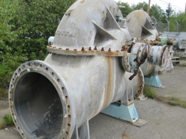 Picture of Voith Model 635 DK 70/90 Year 1989. Flow: 32921 GPM at 100 Feet Head. 1200 